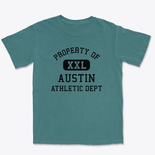 Austin Texas Athletic Dept Premium Heavyweight T-shirt
