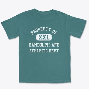 Randolph Afb Texas Athletic Dept Premium Heavyweight T-shirt