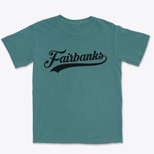 Fairbanks Alaska Vintage Team Premium Heavyweight T-shirt