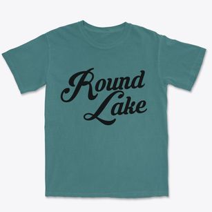 Round Lake Illinois Vintage Team Premium Heavyweight T-shirt