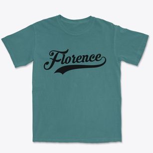 Florence Illinois Vintage Team Premium Heavyweight T-shirt