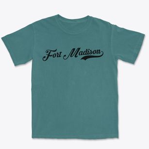 Fort Madison Iowa Vintage Team Premium Heavyweight T-shirt