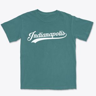 Indianapolis Indiana Vintage Team Premium Heavyweight T-shirt