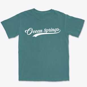 Ocean Springs Mississippi Vintage Team Premium Heavyweight T-shirt