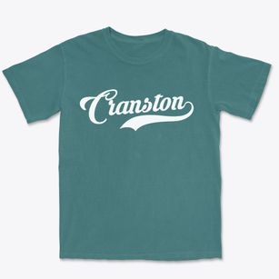 Cranston Rhode Island Vintage Team Premium Heavyweight T-shirt