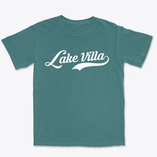 Lake Villa Illinois Vintage Team Premium Heavyweight T-shirt