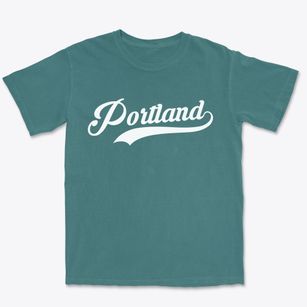 Portland Maine Vintage Team Premium Heavyweight T-shirt