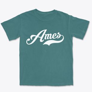 Ames Iowa Vintage Team Premium Heavyweight T-shirt