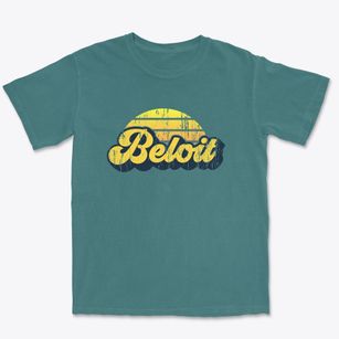 Beloit Kansas Sublime Sunset Premium Heavyweight T-shirt