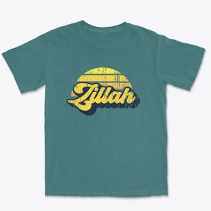 Zillah Washington Sublime Sunset Premium Heavyweight T-shirt