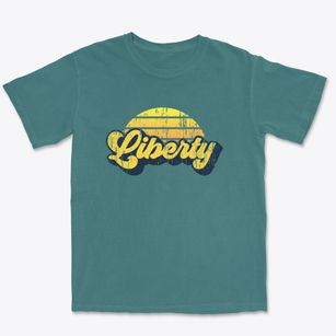 Liberty North Carolina Sublime Sunset Premium Heavyweight T-shirt