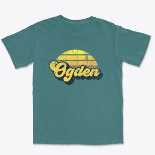 Ogden Iowa Sublime Sunset Premium Heavyweight T-shirt
