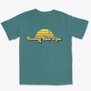 Country Club Hills Missouri Sublime Sunset Premium Heavyweight T-shirt