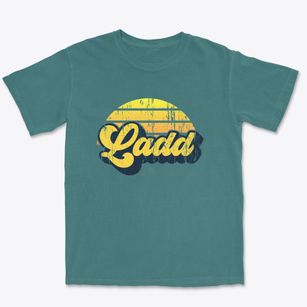 Ladd Illinois Sublime Sunset Premium Heavyweight T-shirt
