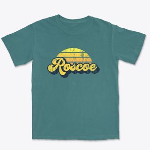 Roscoe New York Sublime Sunset Premium Heavyweight T-shirt