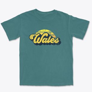 Wales Utah Sublime Sunset Premium Heavyweight T-shirt