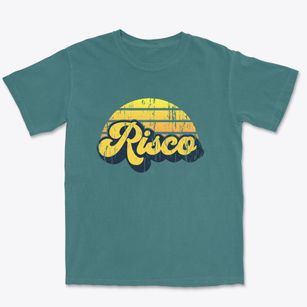 Risco Missouri Sublime Sunset Premium Heavyweight T-shirt