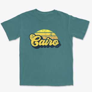 Cairo West Virginia Sublime Sunset Premium Heavyweight T-shirt