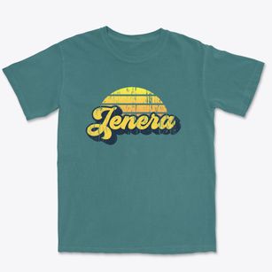 Jenera Ohio Sublime Sunset Premium Heavyweight T-shirt