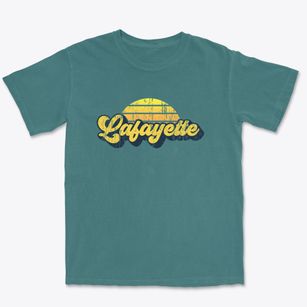 Lafayette Kentucky Sublime Sunset Premium Heavyweight T-shirt