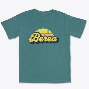 Berea Nebraska Sublime Sunset Premium Heavyweight T-shirt