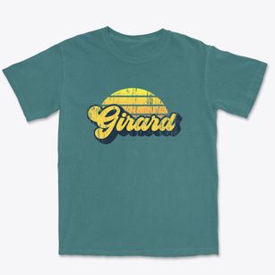 Girard Texas Sublime Sunset Premium Heavyweight T-shirt