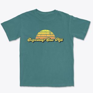 Sugarloaf Saw Mill California Sublime Sunset Premium Heavyweight T-shirt