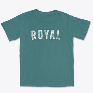 Royal Iowa Timeless Retro Premium Heavyweight T-shirt