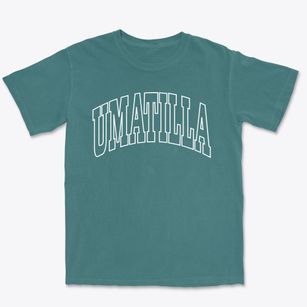 Umatilla Oregon Trendy Block Premium Heavyweight T-shirt