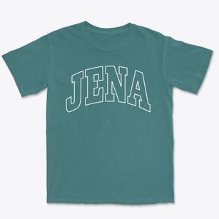 Jena Louisiana Trendy Block Premium Heavyweight T-shirt
