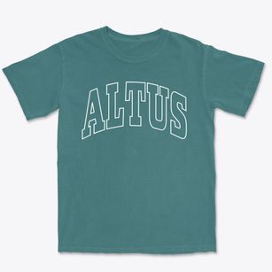Altus Arkansas Trendy Block Premium Heavyweight T-shirt