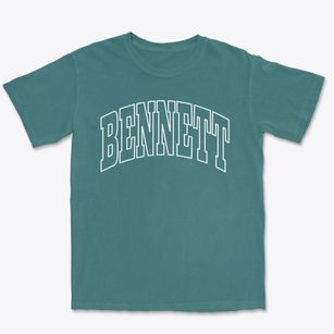 Bennett North Carolina Trendy Block Premium Heavyweight T-shirt