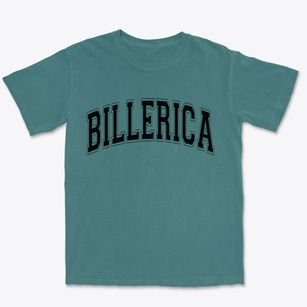 Billerica Massachusetts Varsity Premium Heavyweight T-shirt