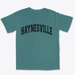 Haynesville Louisiana Varsity Premium Heavyweight T-shirt