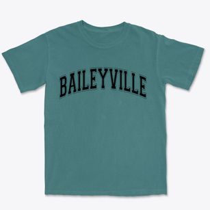 Baileyville Maine Varsity Premium Heavyweight T-shirt