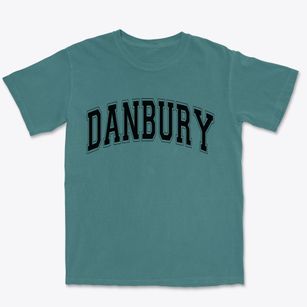 Danbury Connecticut Varsity Premium Heavyweight T-shirt