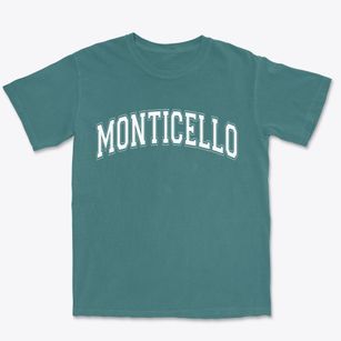 Monticello Utah Varsity Premium Heavyweight T-shirt