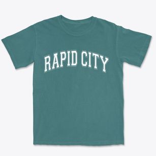 Rapid City Michigan Varsity Premium Heavyweight T-shirt