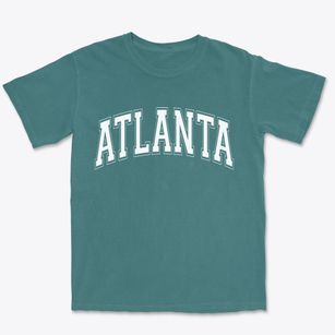 Atlanta Georgia Varsity Premium Heavyweight T-shirt