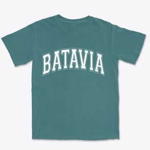 Batavia New York Varsity Premium Heavyweight T-shirt