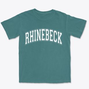 Rhinebeck New York Varsity Premium Heavyweight T-shirt