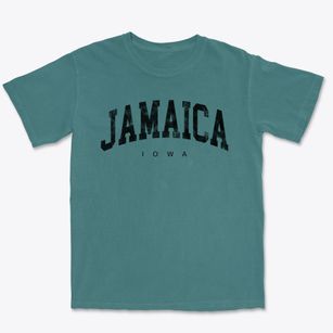 Jamaica Iowa Urban Vibe Premium Heavyweight T-shirt