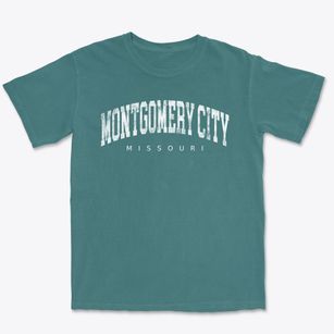 Montgomery City Missouri Urban Vibe Premium Heavyweight T-shirt