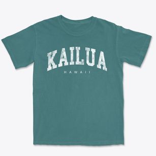 Kailua Hawaii Urban Vibe Premium Heavyweight T-shirt