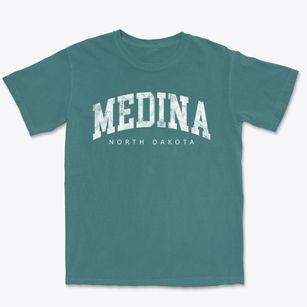 Medina North Dakota Urban Vibe Premium Heavyweight T-shirt