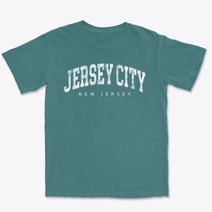 Jersey City New Jersey Urban Vibe Premium Heavyweight T-shirt