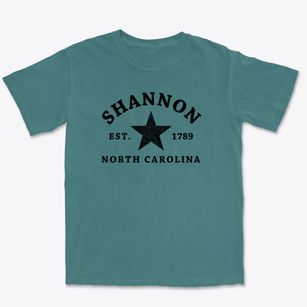 Shannon North Carolina Star Premium Heavyweight T-shirt