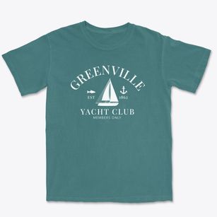 Greenville California Yacht Club Premium Heavyweight T-shirt