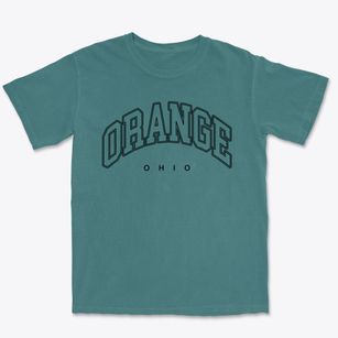 Orange Ohio Inline Premium Heavyweight T-shirt