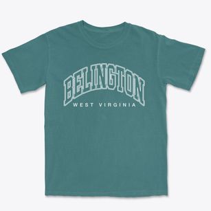 Belington West Virginia Inline Premium Heavyweight T-shirt